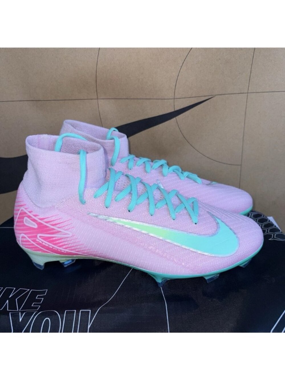 Nike Mercurial Superfly 10 Elite FG Pink HF1013-600 Men Size 5, Womens 6.5